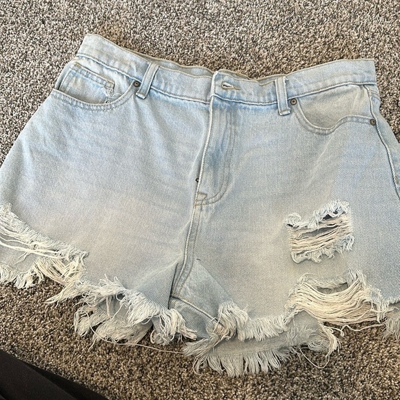 Pants - Distressed Jean shorts